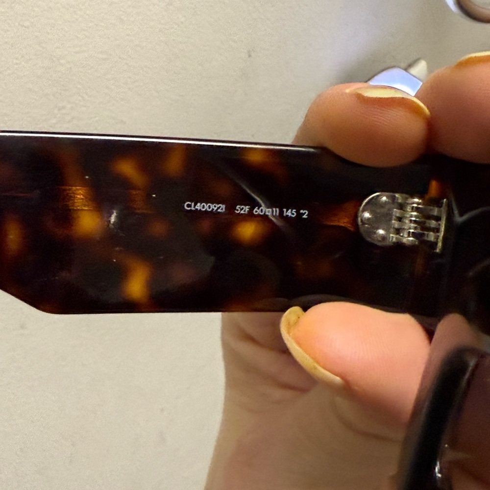 Celine Sunglasses Tortoise Shell Oversized - image 5